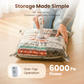 🏆⚡ Cordless Travel Vacuum Storage Compression Bag