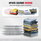 🏆⚡ Cordless Travel Vacuum Storage Compression Bag